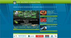 Desktop Screenshot of jeunesargentre.fr